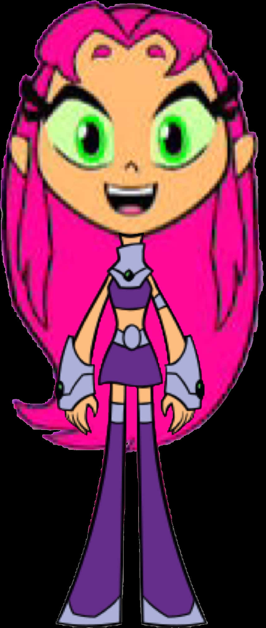 Animated Starfire Character