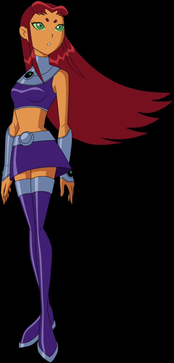 Animated Starfire Standing