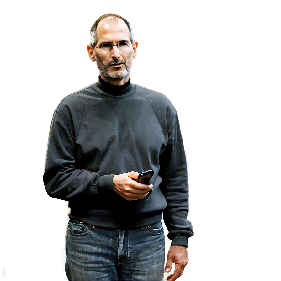 Animated Steve Jobs Character Png 65