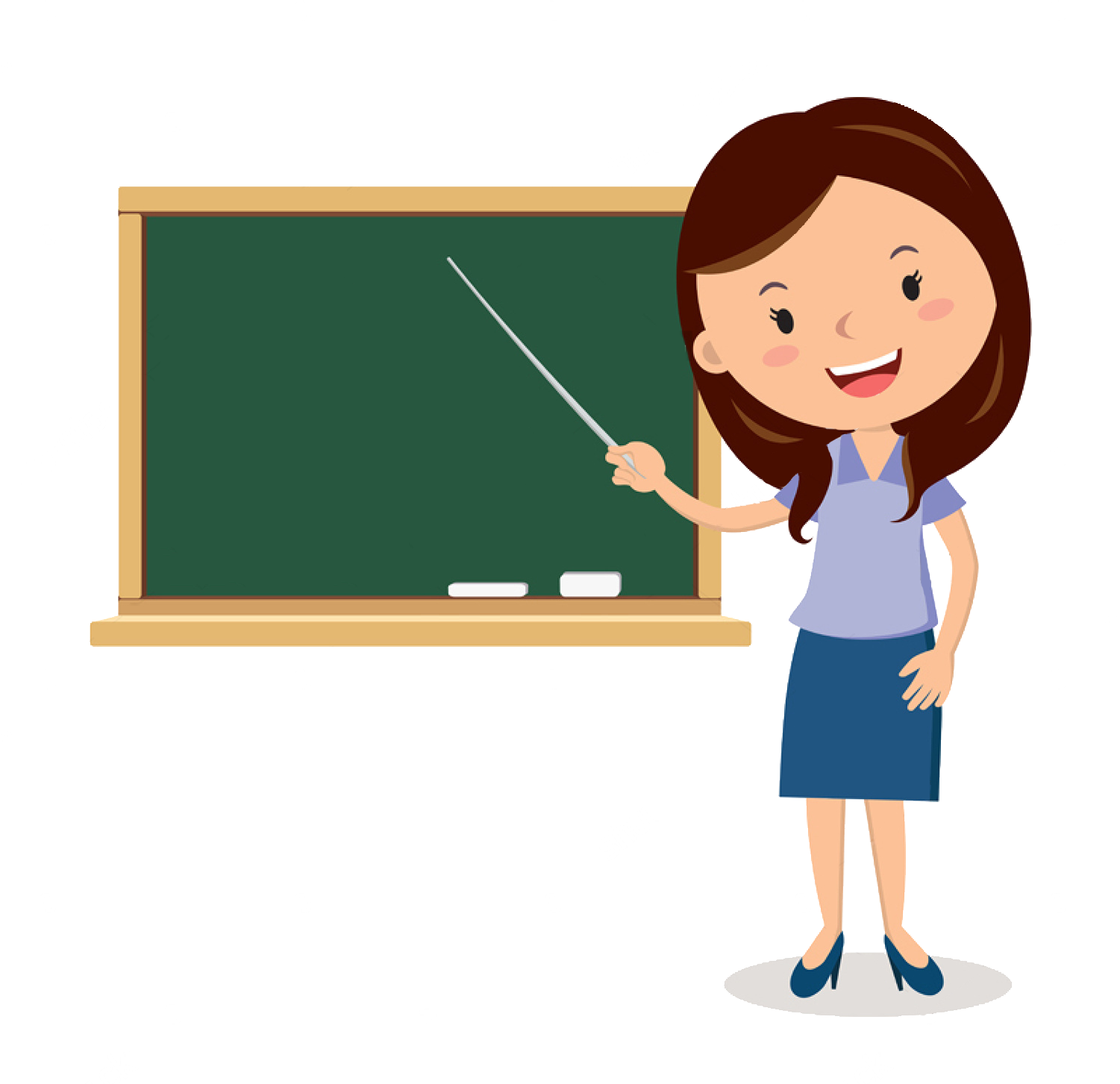 Animated Teacherat Blackboard