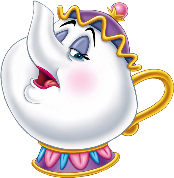 Animated Teacup Character Beauty And The Beast