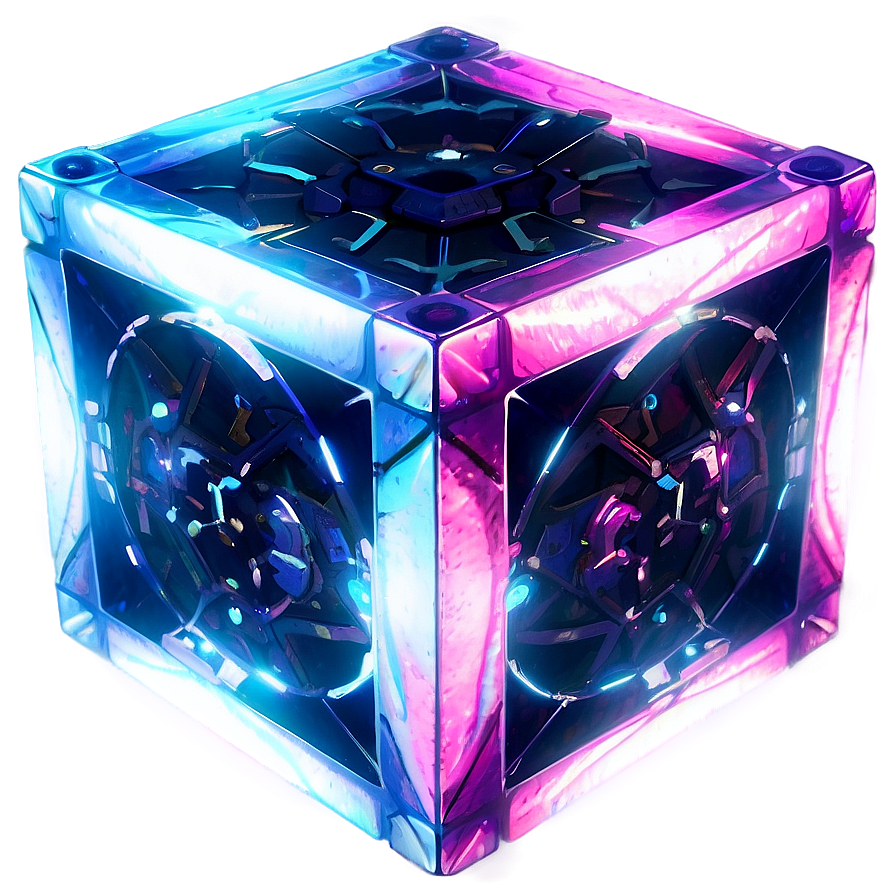 Animated Tesseract Rotation Png Wrx2