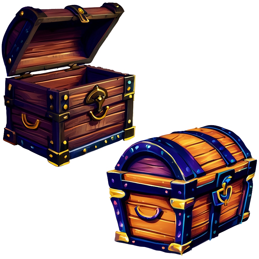 Animated Treasure Chest Png 11