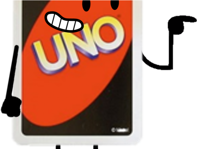 Animated Uno Card Character