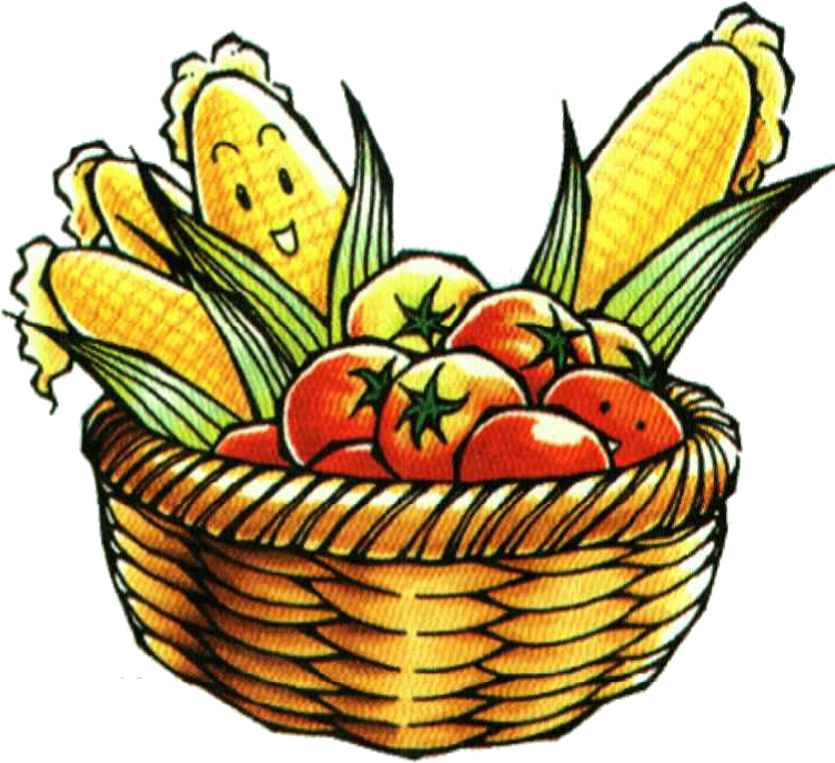 Animated Vegetable Basket