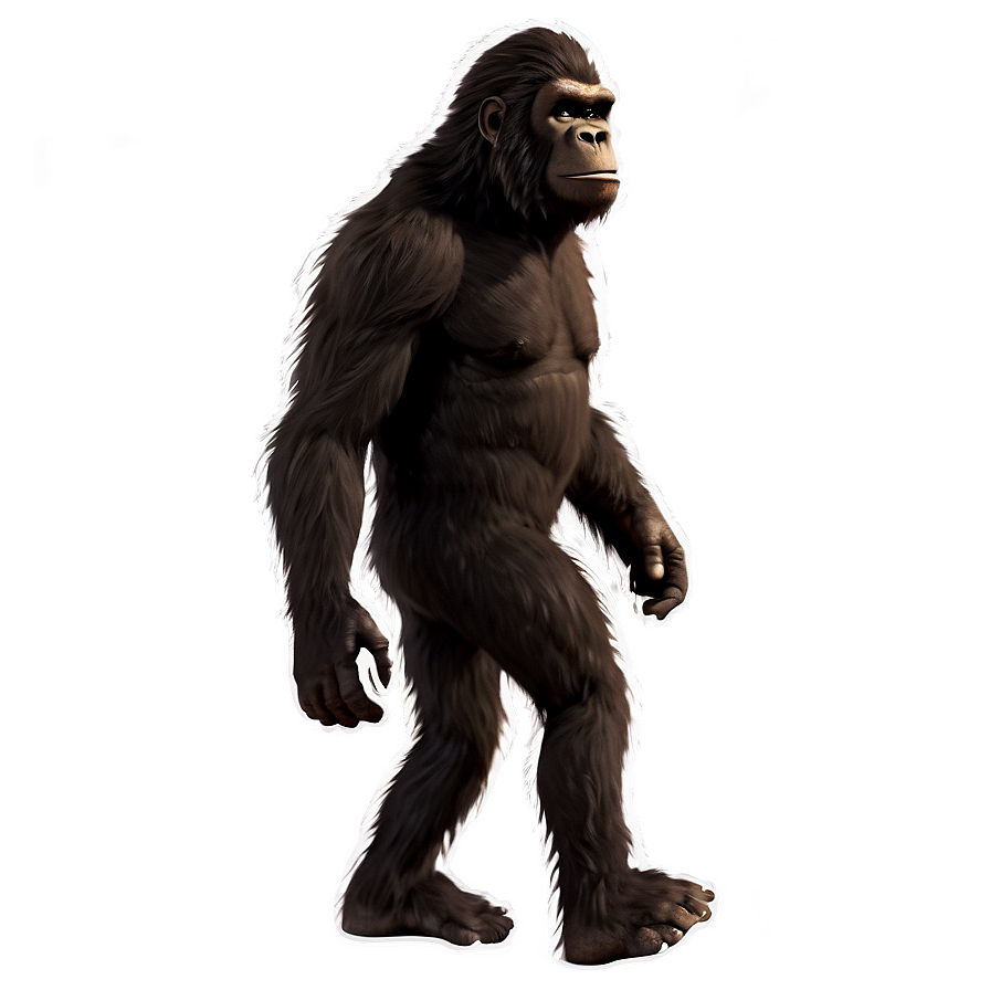 Animated Walking Bigfoot Png 05232024