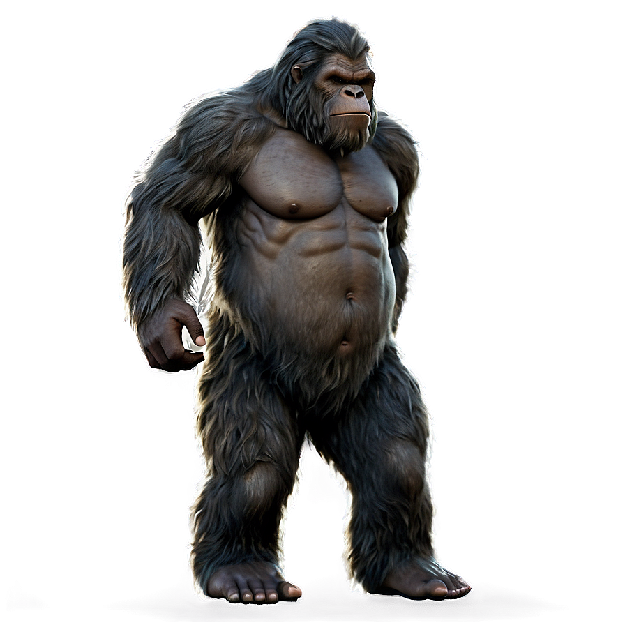 Animated Walking Bigfoot Png Cox