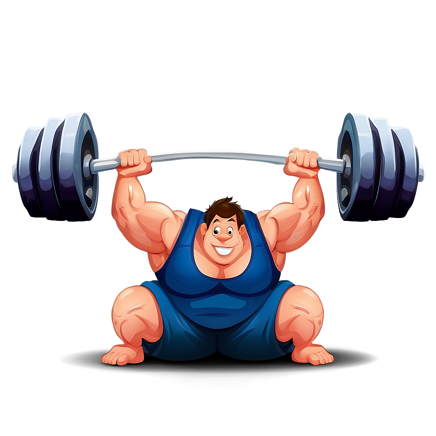 Animated Weight Lifting Png 06252024