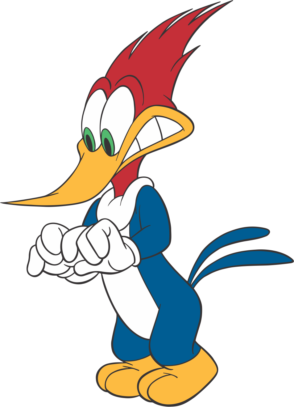 Animated Woodpecker Character