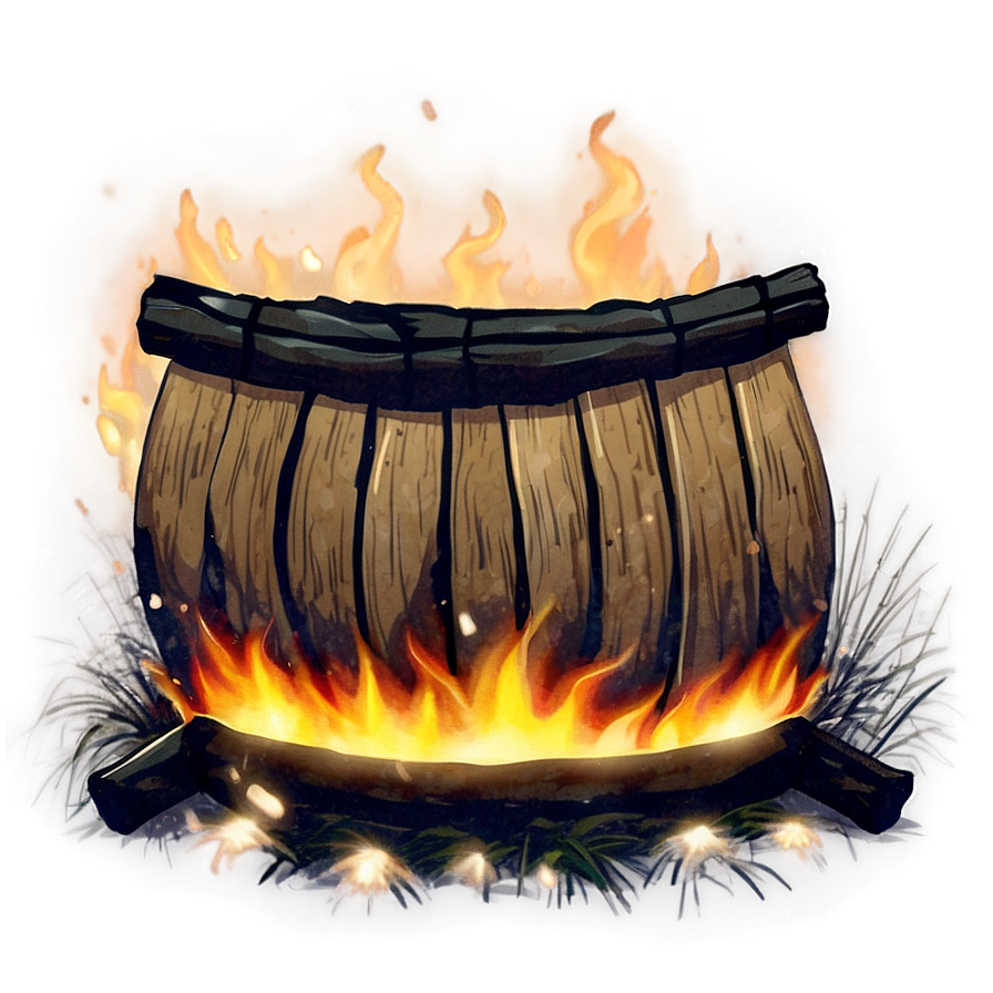 Anime Bonfire Night Png Qyf97