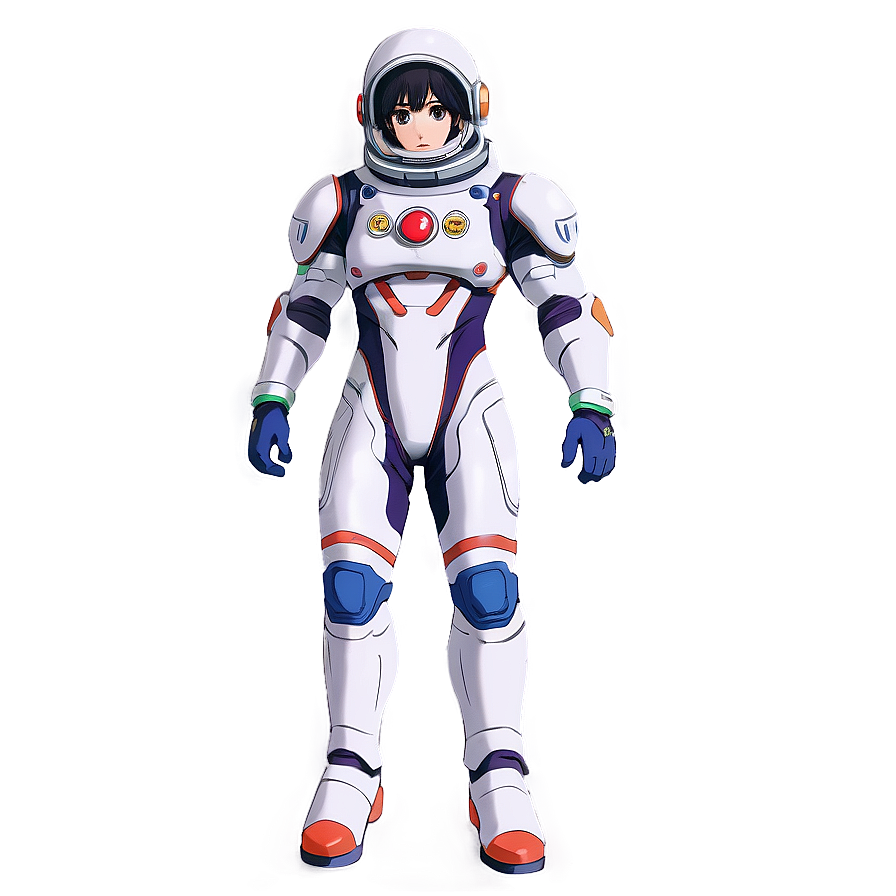 Anime Character In Space Suit Png Eoh