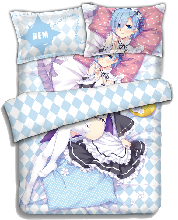 Anime Character Rem Body Pillow