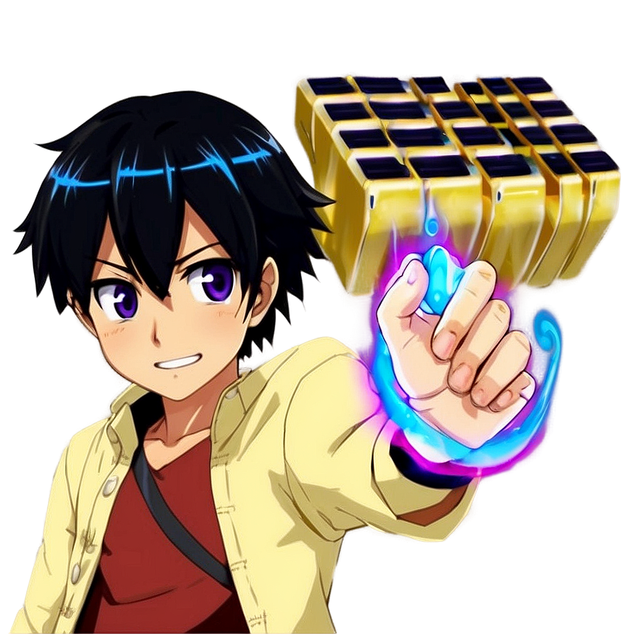 Anime Character With Magical Powers Png 27