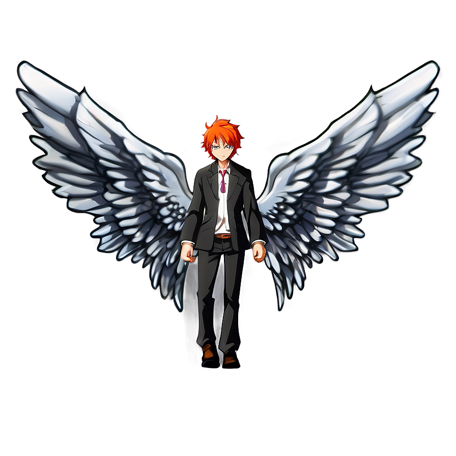 Anime Character With Wings Png Uks