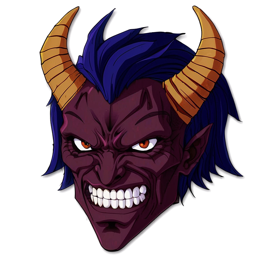 Anime Demon Face Png 06122024