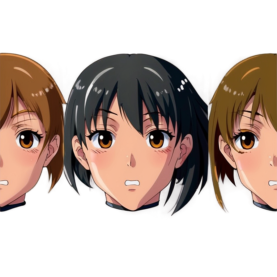 Anime Face Expression Png 4