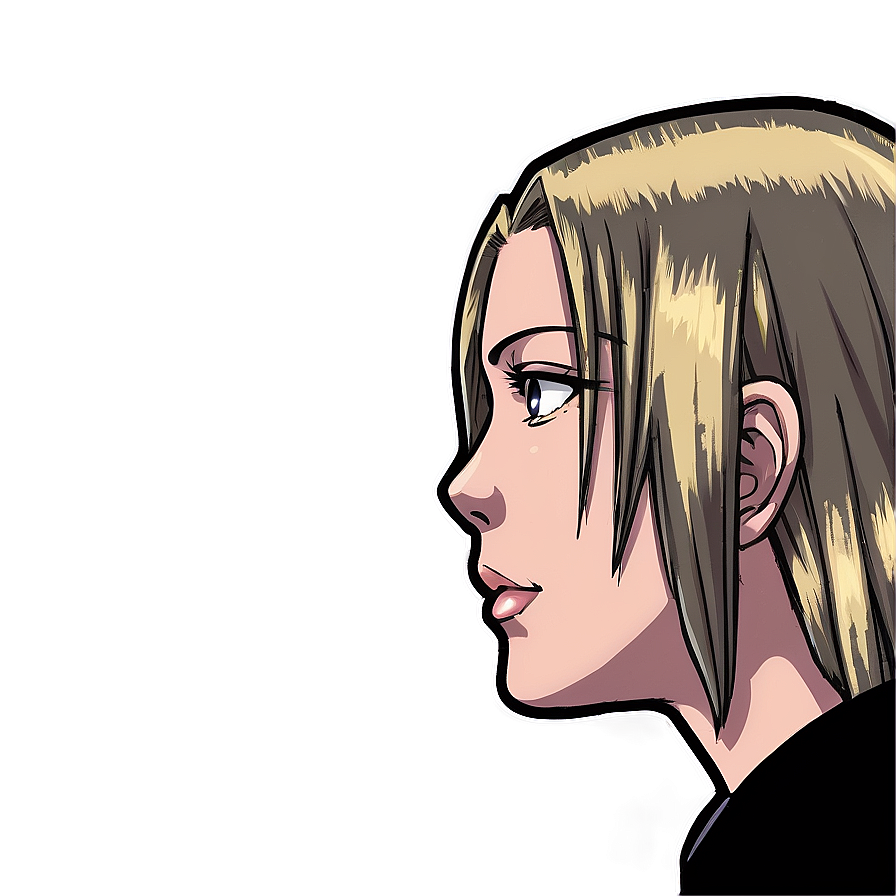 Anime Face Profile Png 26