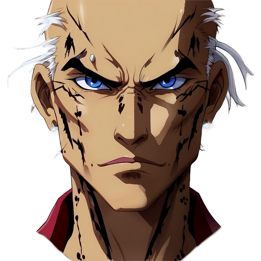 Anime Face With Scar Png 56