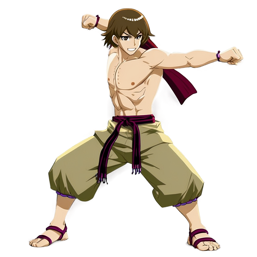 Anime Fight Poses Png Yug67