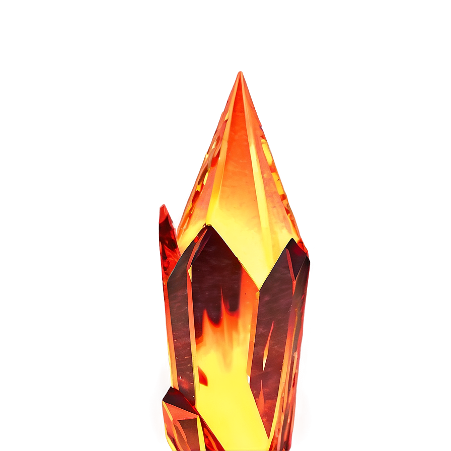 Anime Fire Crystal Png Mmx