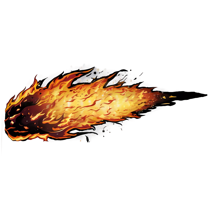 Anime Fire Explosion Art Png 06252024