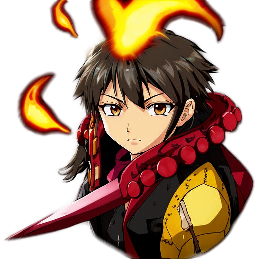 Anime Fire Flower Png Amm