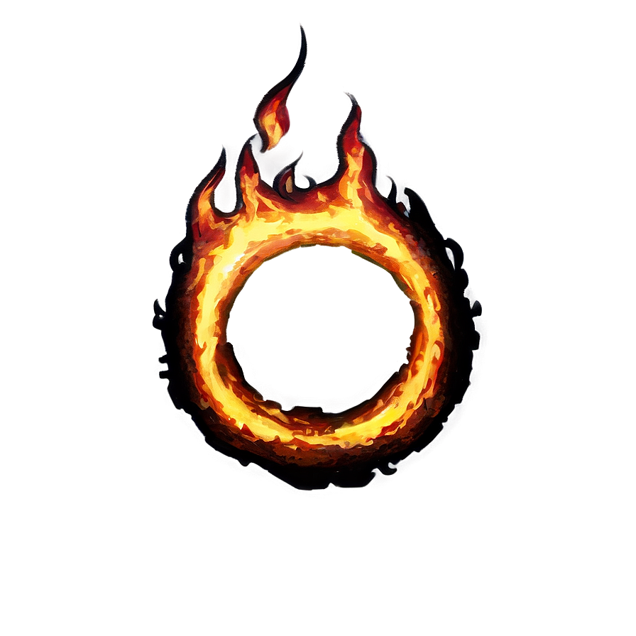 Anime Fire Ring Png 06252024