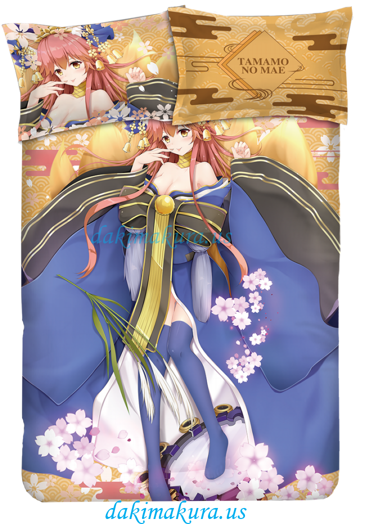 Anime Fox Girl Tamamono Mae Body Pillow