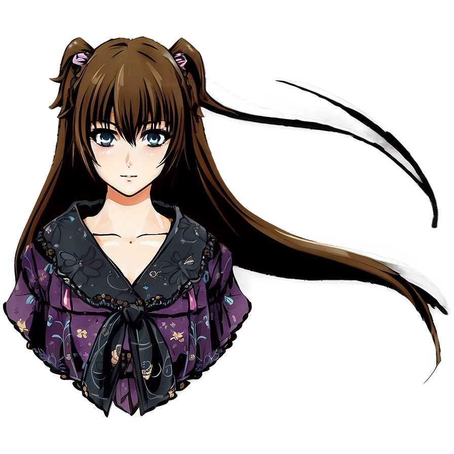 Anime Girl Hair Png Bjs