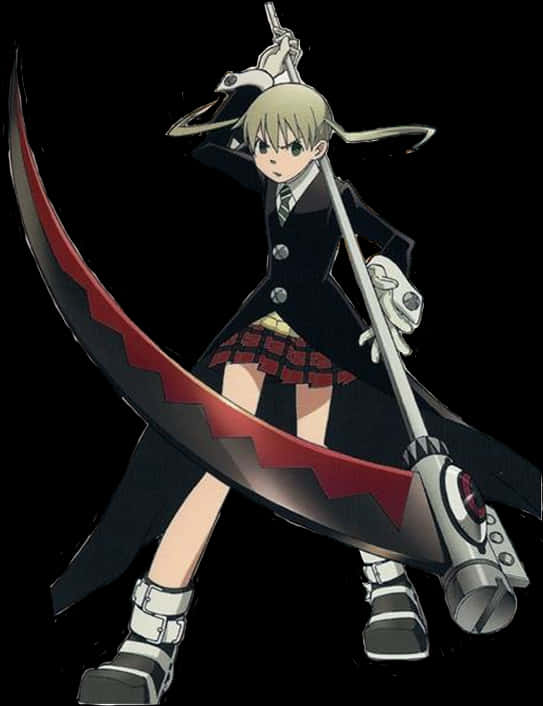 Anime Girl With Scythe