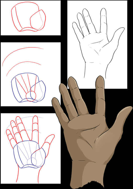 Anime Hand Drawing Tutorial