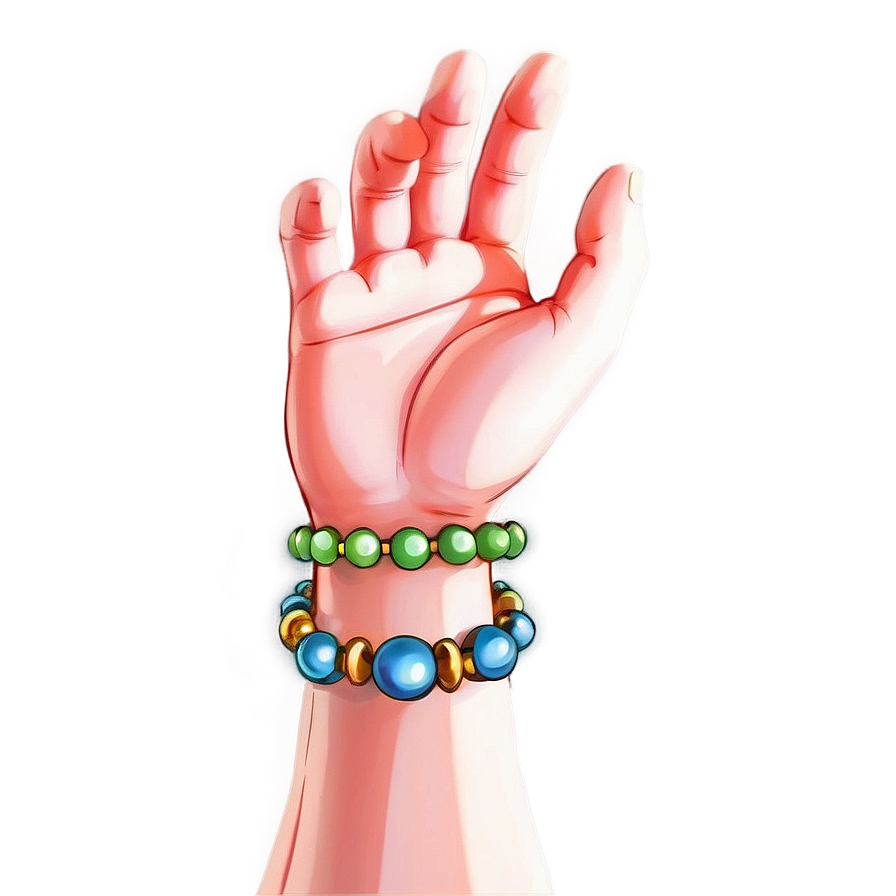 Anime Hand With Bracelet Png 06202024