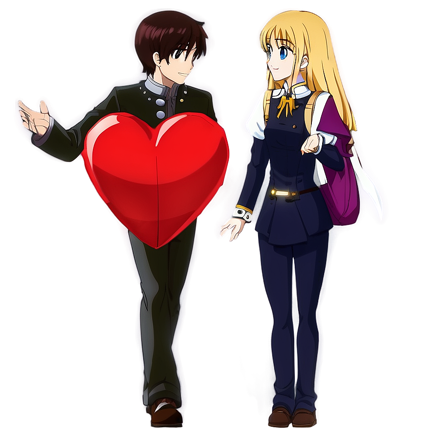 Anime Love Story Png Mlk