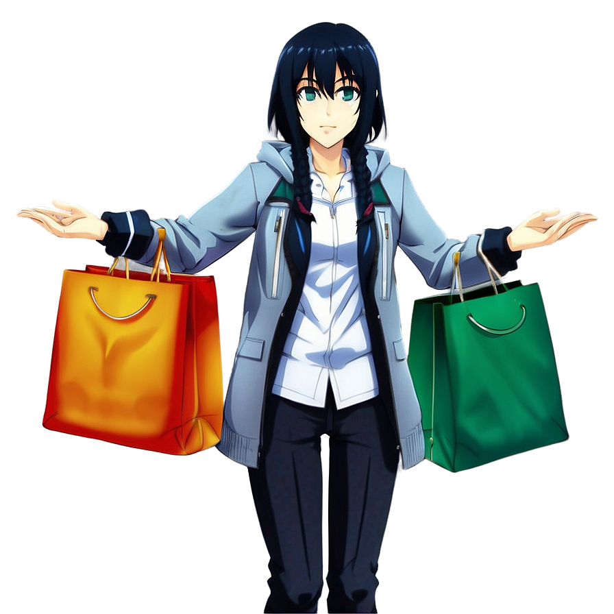 Anime Merchandise Shopping Png 11