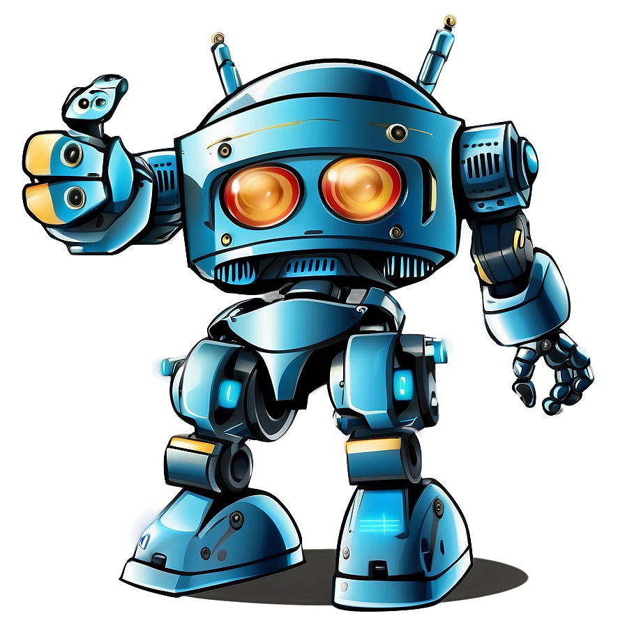 Anime Robot Clipart Png 06262024