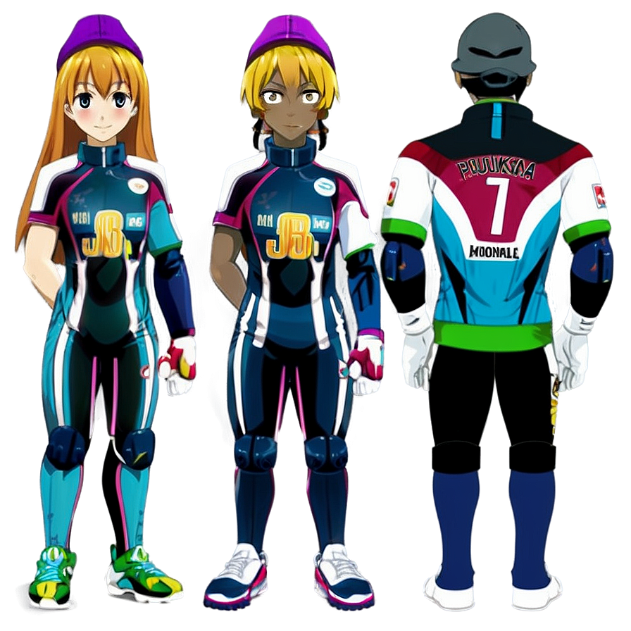 Anime Sports Team Png Hwj