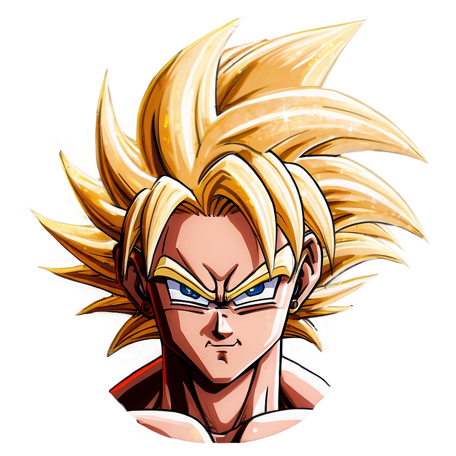 Anime Super Saiyan Hair Png Xst13