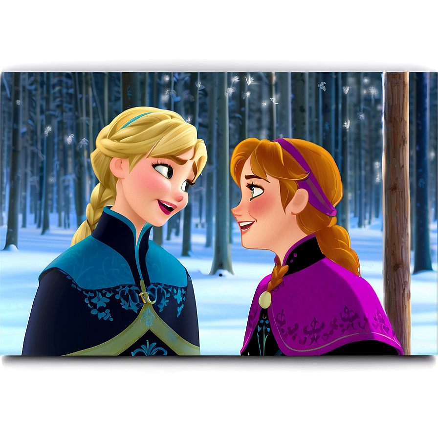 Anna And Kristoff Frozen Moment Png 06272024