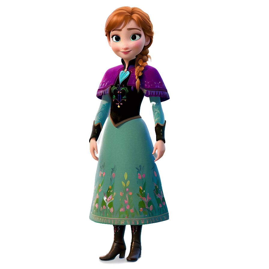 Anna Frozen 2 Final Outfit Png Hdp91