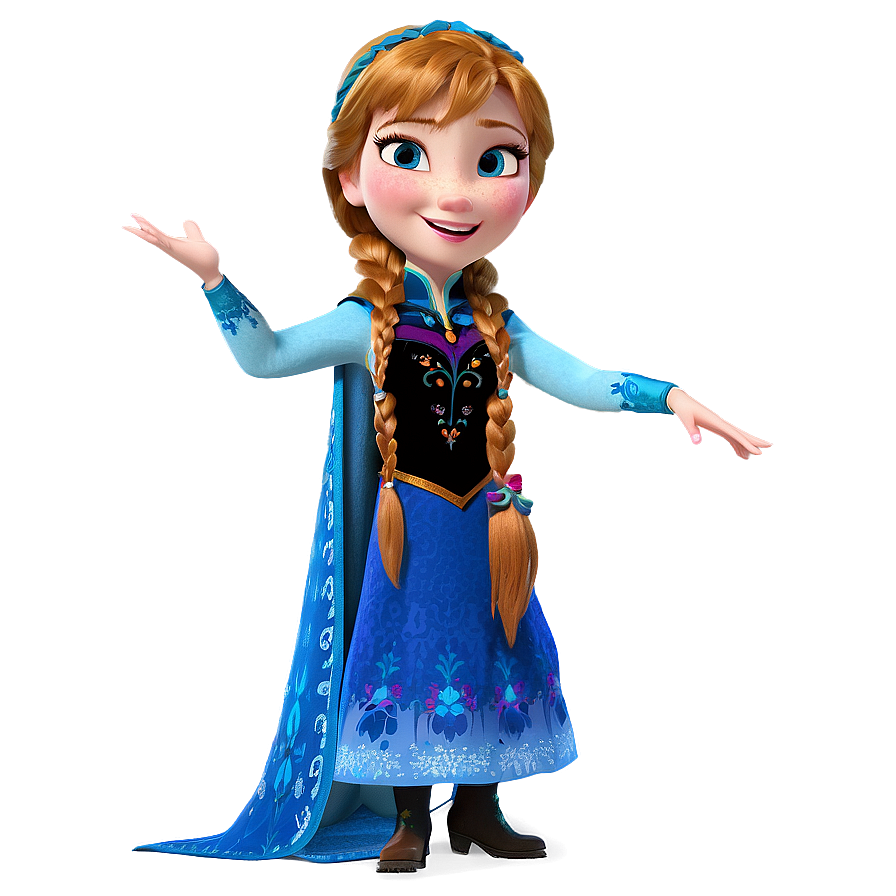 Anna Frozen Character Png 22