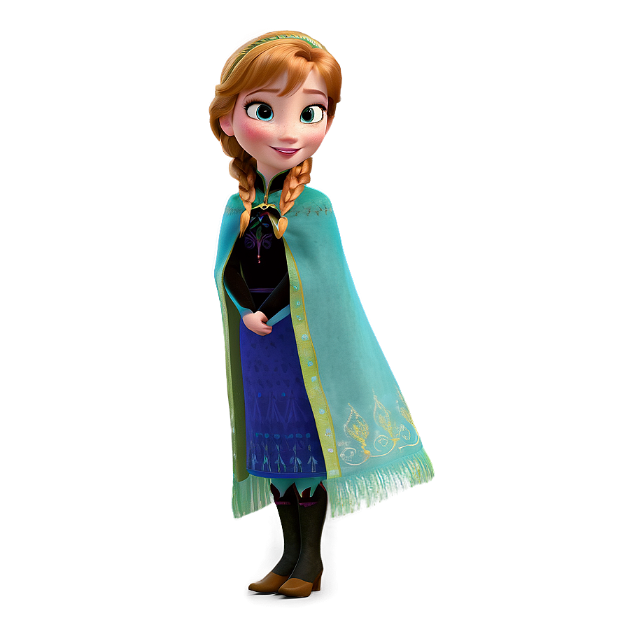 Anna Frozen Character Png Lsw