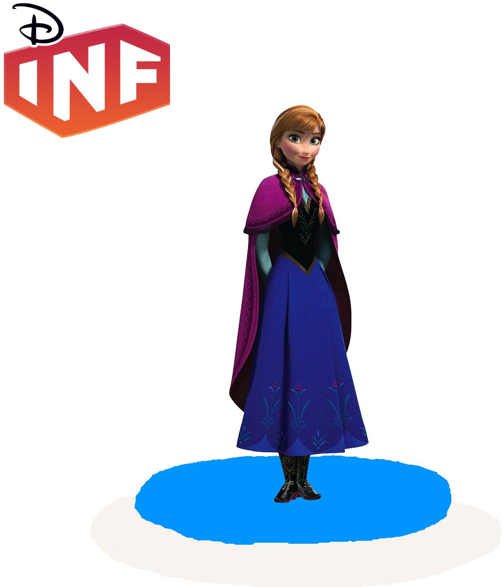 Anna Frozen Character Pose