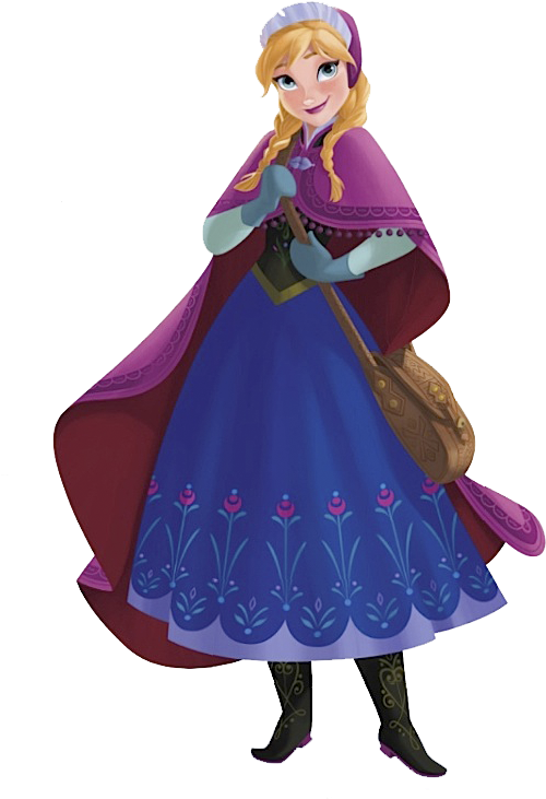 Anna Frozen Character Pose