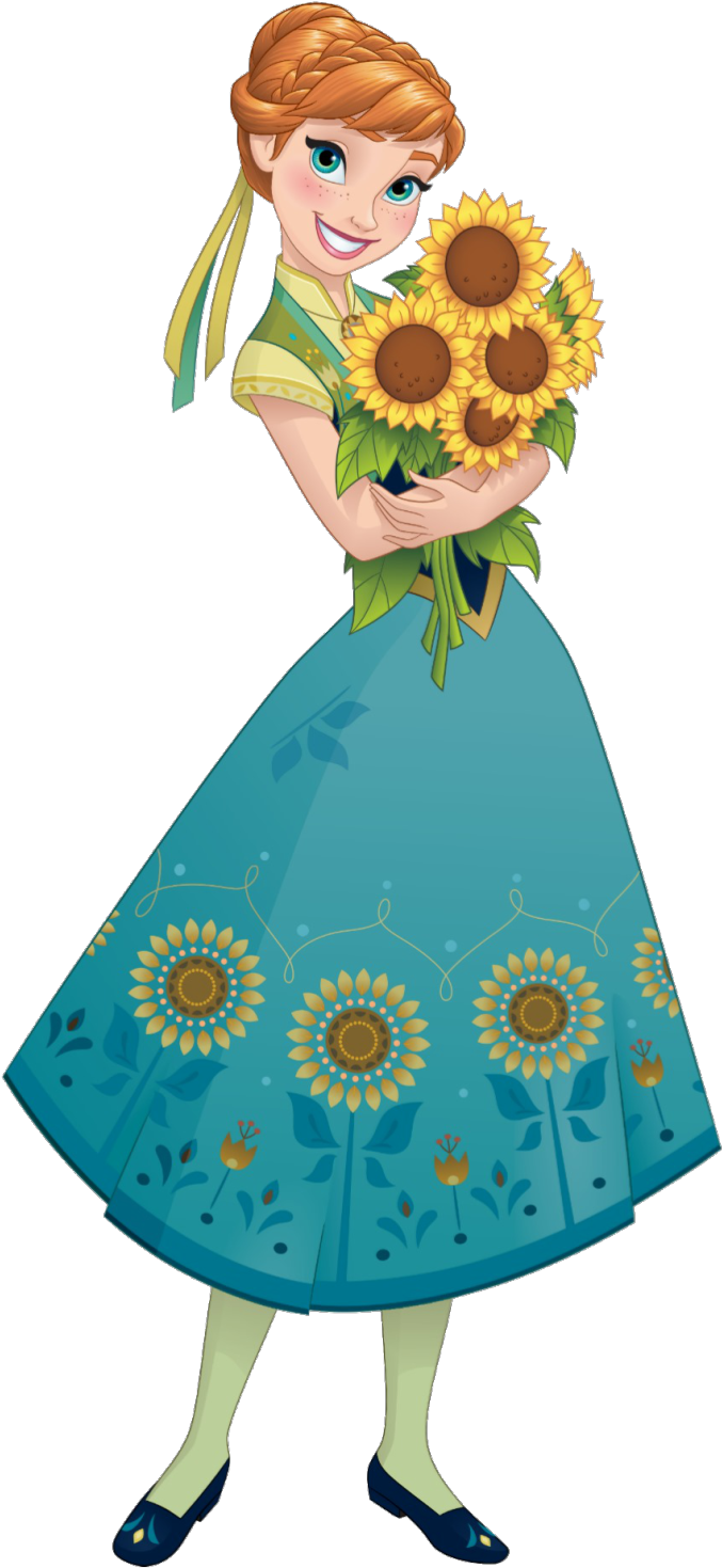 Anna Frozen Sunflower Bouquet