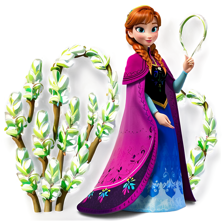 Anna's Brave Heart Frozen Png Fku