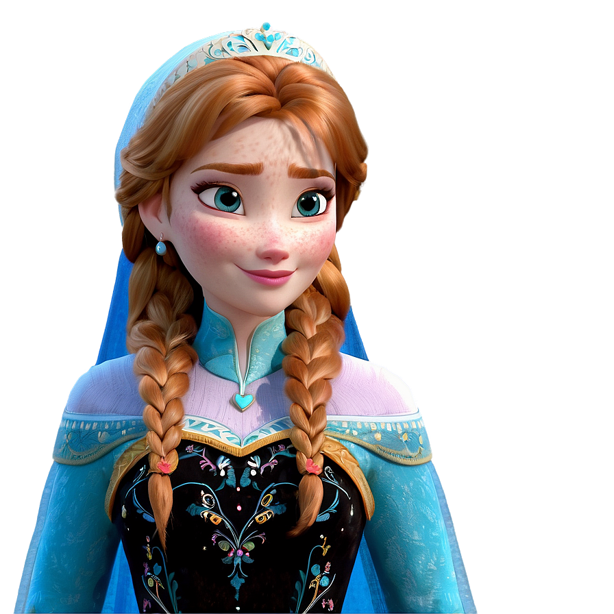 Anna's Brave Heart Frozen Png Ita