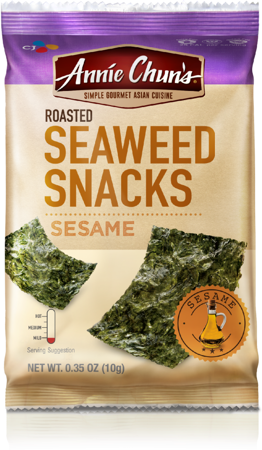 Annie Chuns Roasted Seaweed Snacks Sesame Package