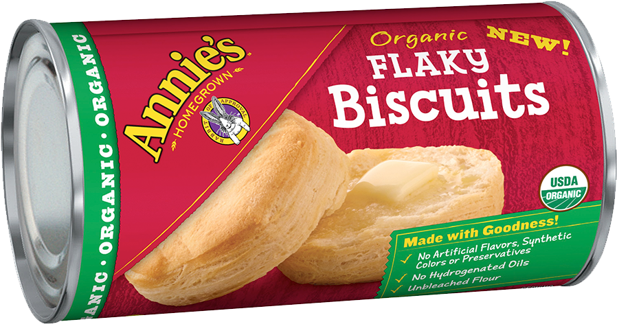 Annies Organic Flaky Biscuits Can