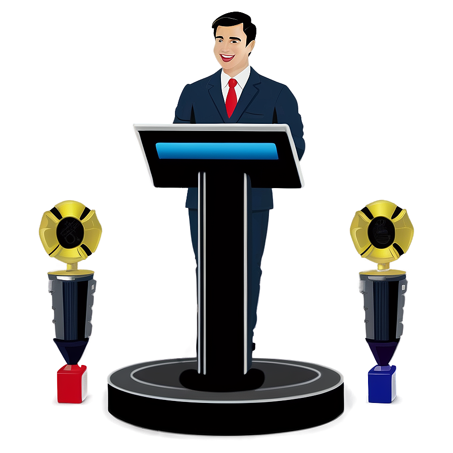 Announcement Podium Png Nqb