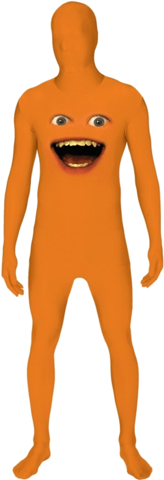 Annoyed Orange Character